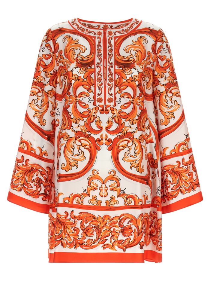 dolce & gabbana 'maiolica' dress Dolce & Gabbana 'Maiolica' Dress
