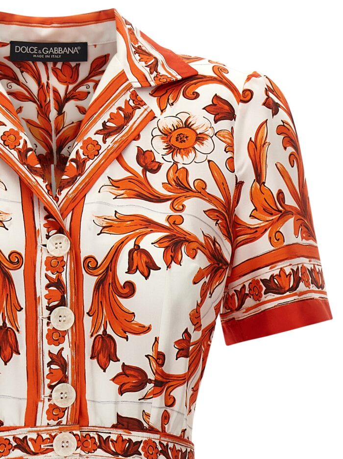 DOLCE&GABBANA 'Maiolica' Print Dress