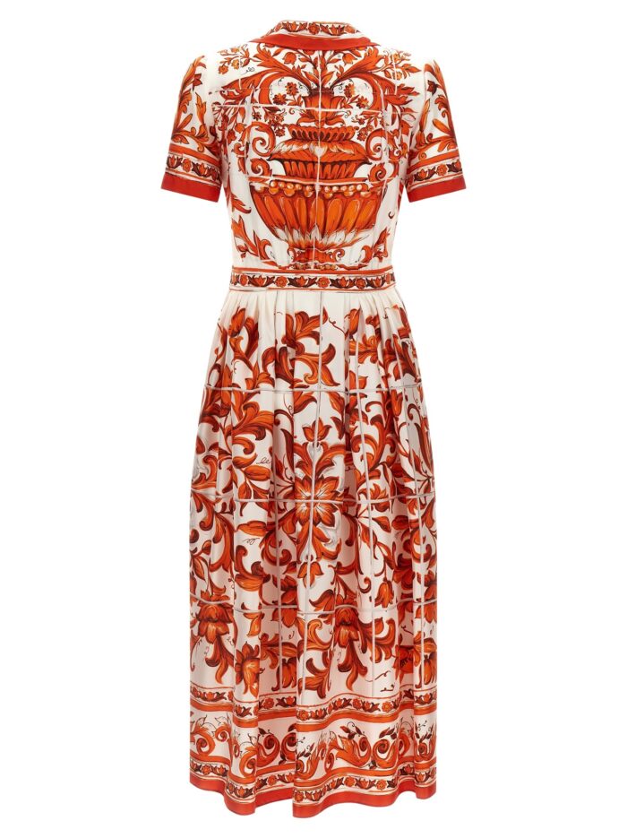 DOLCE&GABBANA 'Maiolica' Print Dress
