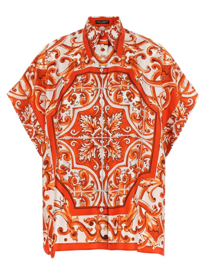 dolce & gabbana 'maiolica' shirt Dolce & Gabbana 'Maiolica' Shirt