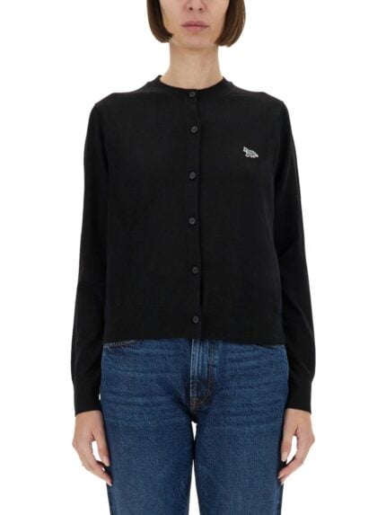 Maison Kitsune "BABY FOX PATCH" CARDIGAN