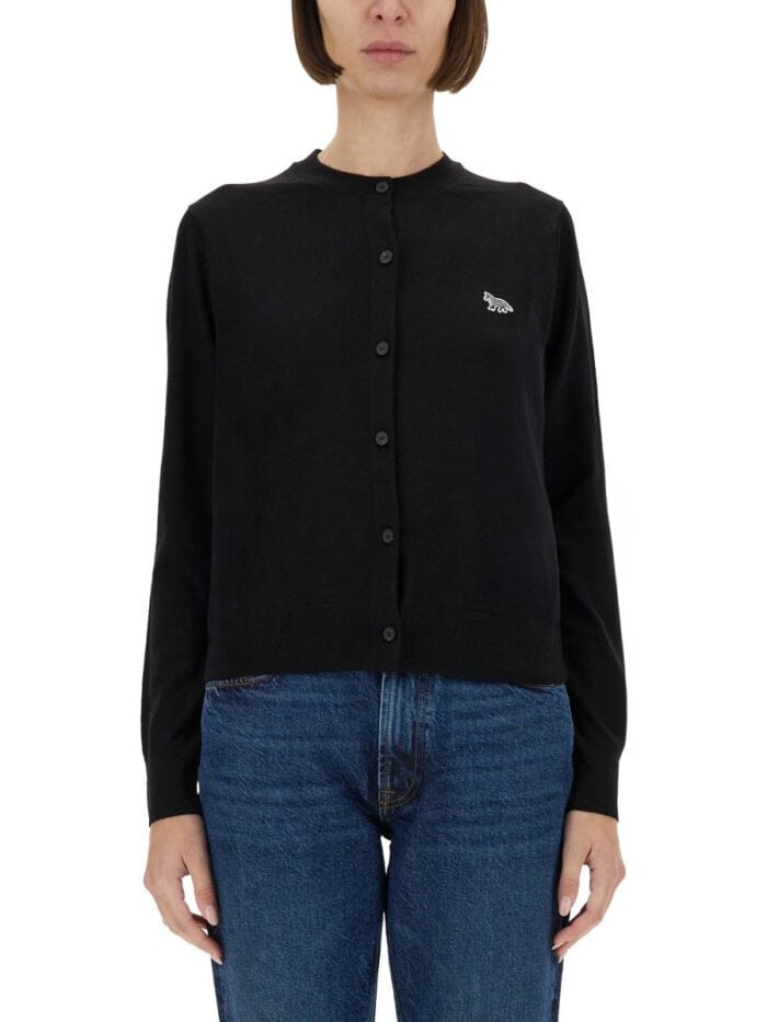 Maison Kitsune "BABY FOX PATCH" CARDIGAN