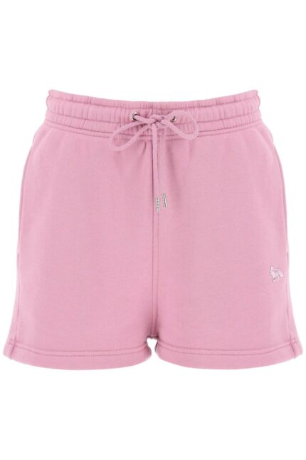 MAISON KITSUNE "baby Fox Sports Shorts With Patch Design