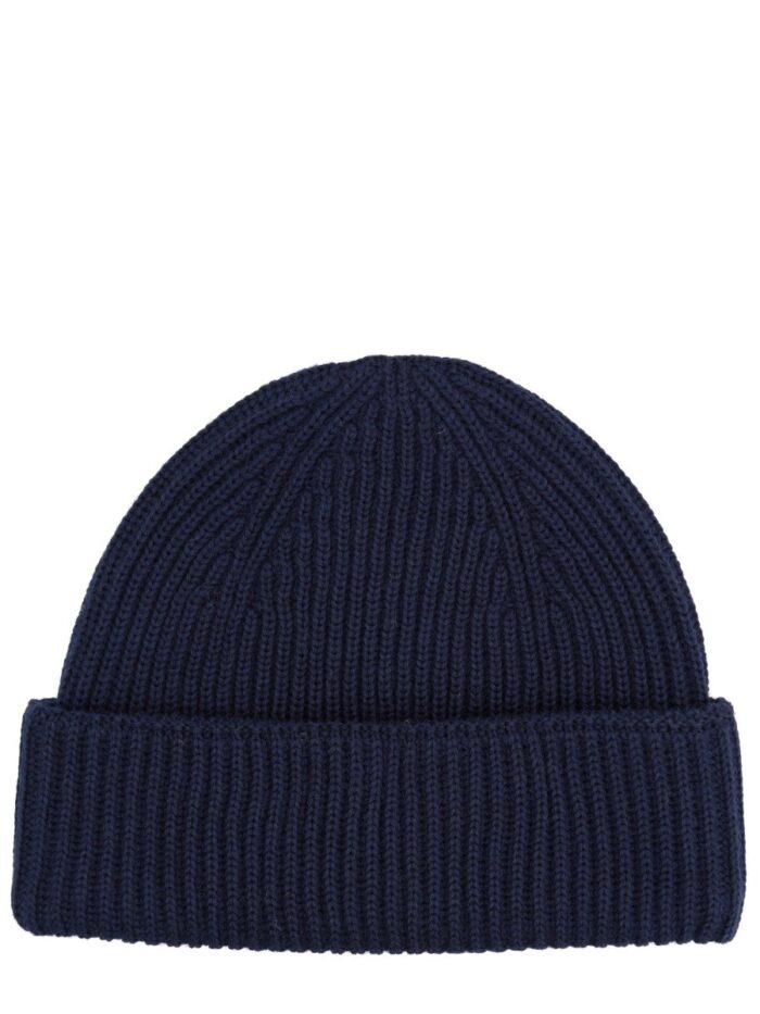 Maison Kitsune BEANIE WITH FOX PATCH