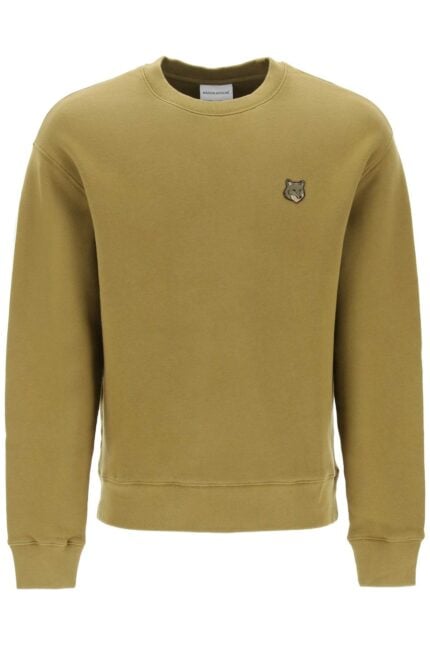 MAISON KITSUNE "bold Fox Head Crewneck Sweat