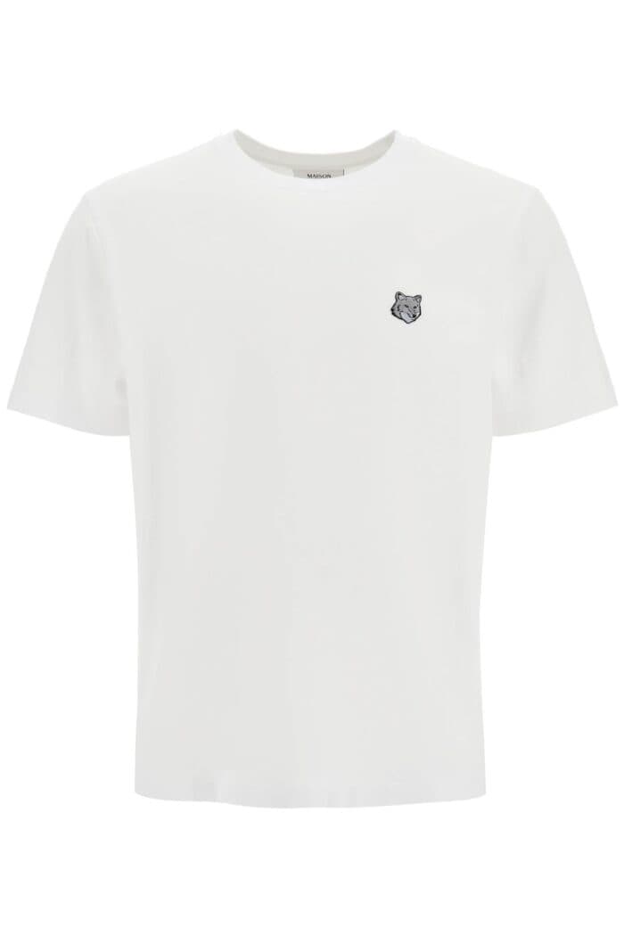 MAISON KITSUNE "bold Fox Head Patch T-shirt"