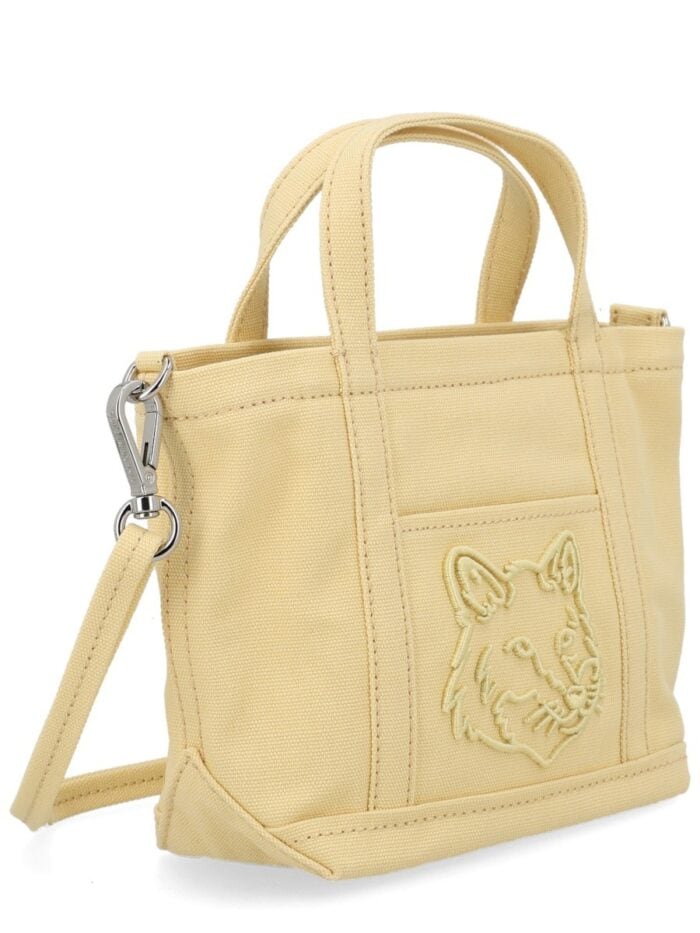 Maison Kitsune BORSA TOTE "FOX HEAD" MINI