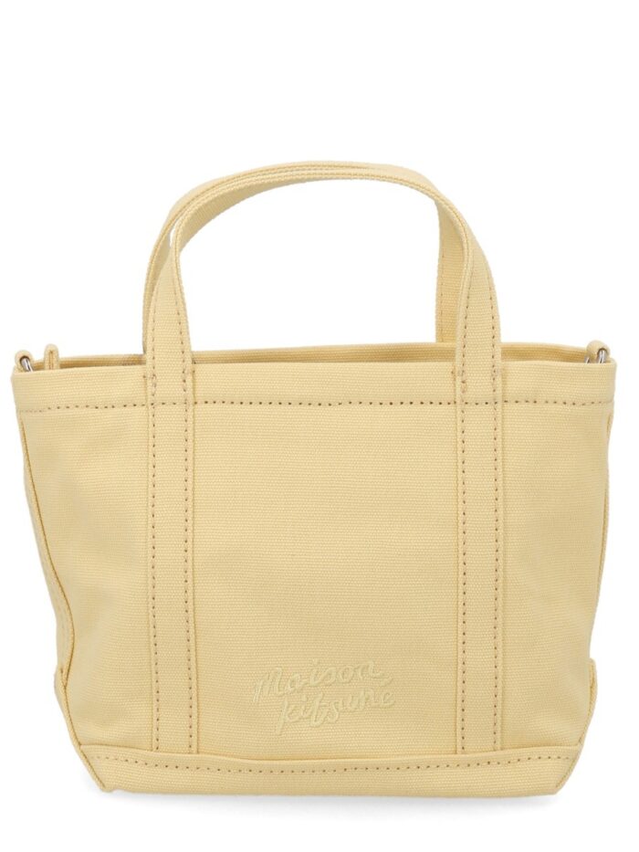 Maison Kitsune BORSA TOTE "FOX HEAD" MINI