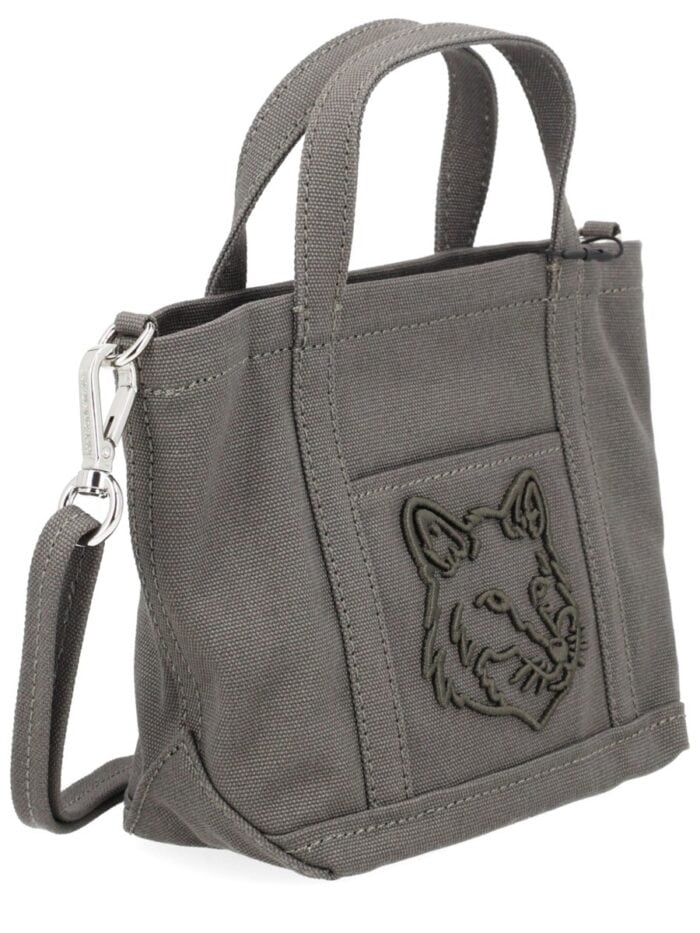 Maison Kitsune BORSA TOTE "FOX HEAD" MINI