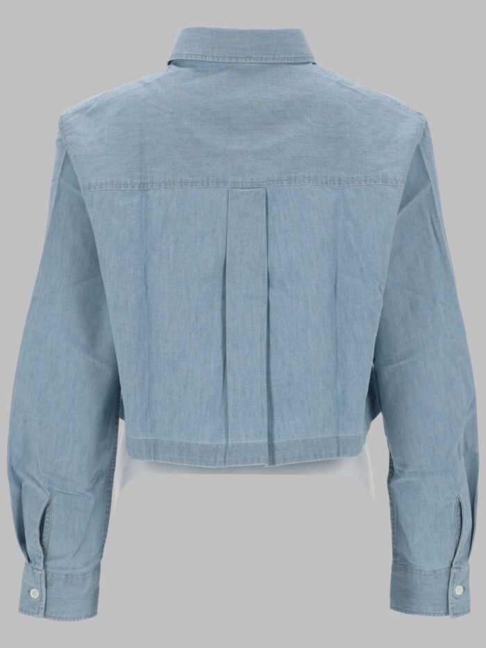 Maison Kitsune CAMICIA CROPPED "BABY FOX"