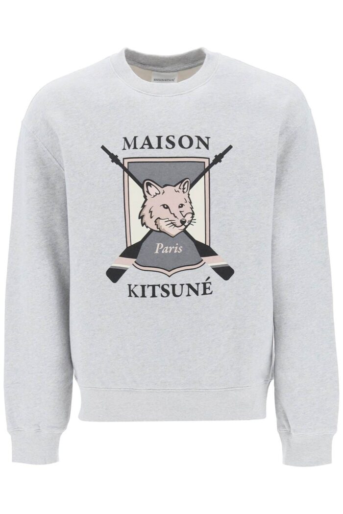 Maison Kitsune College Fox Print Sweatshirt