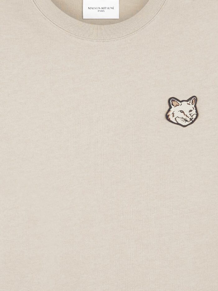 Maison Kitsune Cotton T-shirt With Iconic Patch