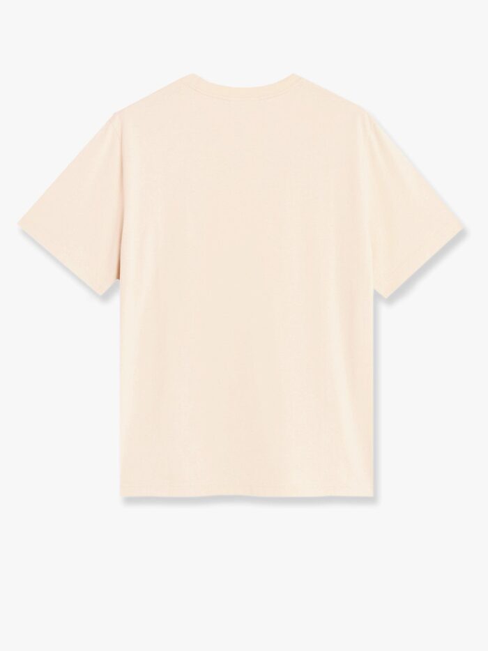 Maison Kitsune Cotton T-shirt With Iconic Patch On The Front