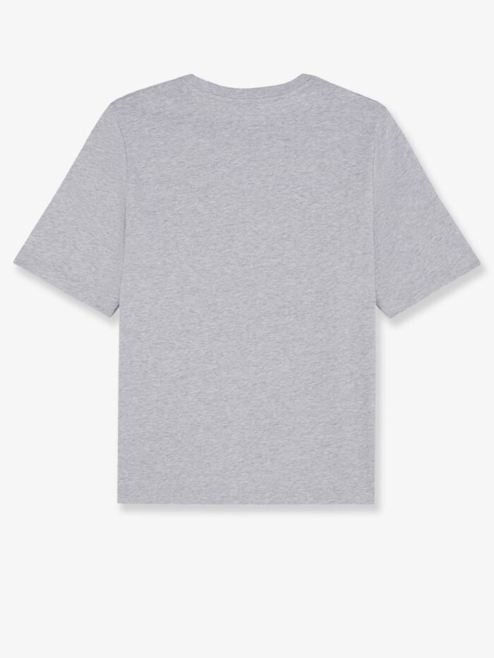 Maison Kitsune Cotton T-shirt With Lettering Logo
