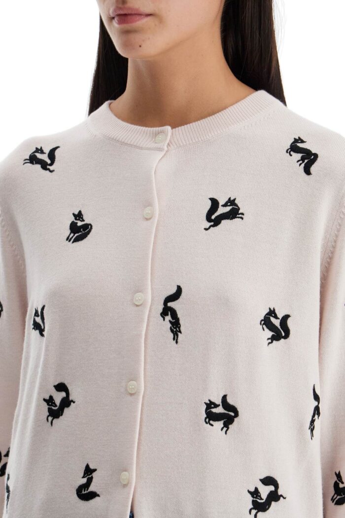 MAISON KITSUNE Fancy Fox Cardigan