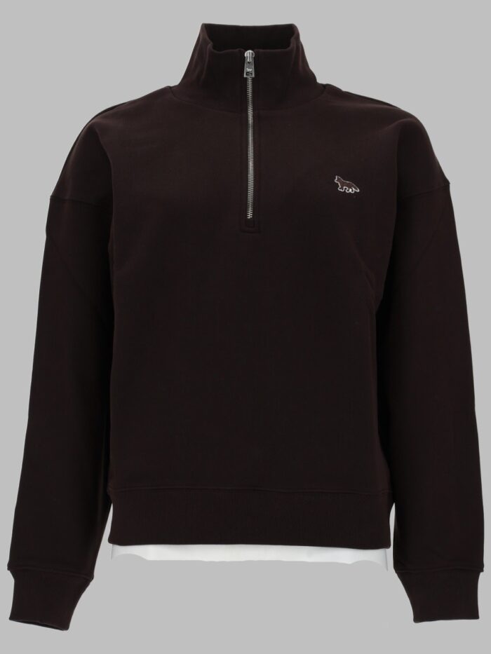 Maison Kitsune FELPA CON ZIP "BABY FOX"