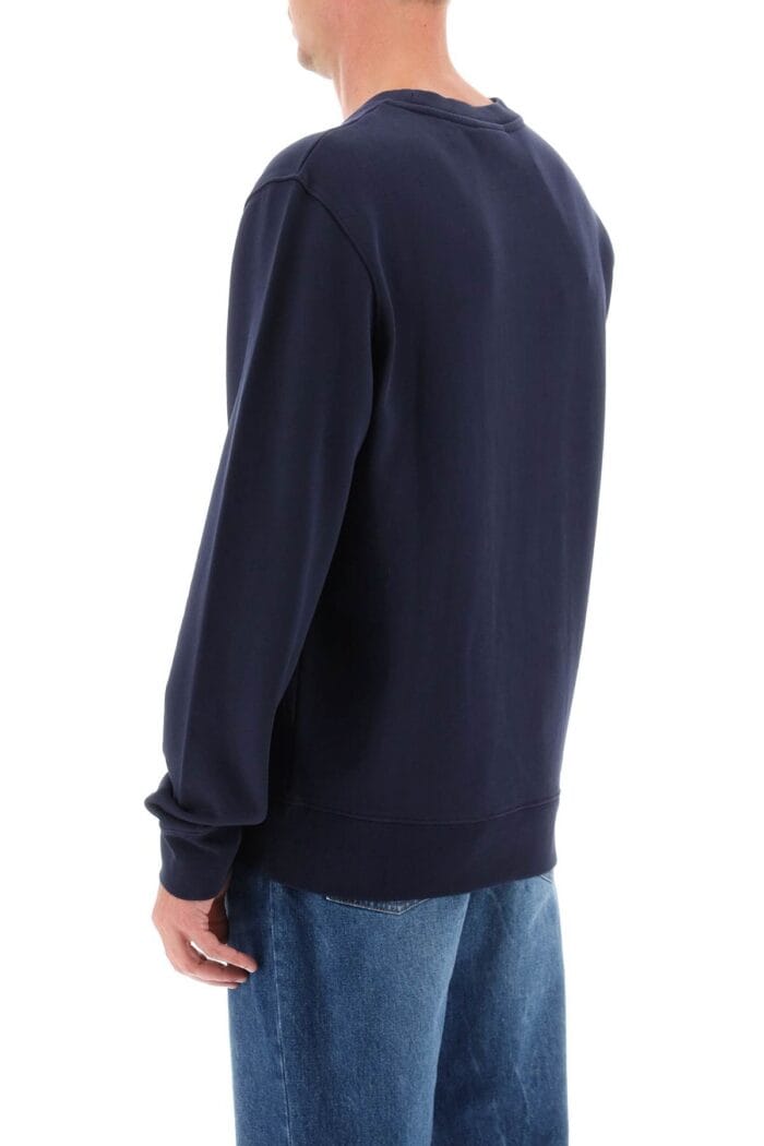 Maison Kitsune Fox Champion Crew-neck Sweatshirt