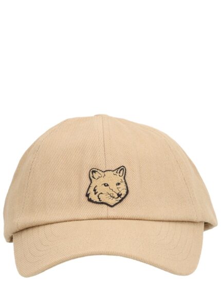 Maison Kitsune "FOX HEAD" BASEBALL CAP