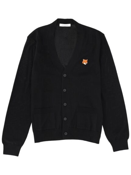 Maison Kitsune "FOX HEAD" CARDIGAN