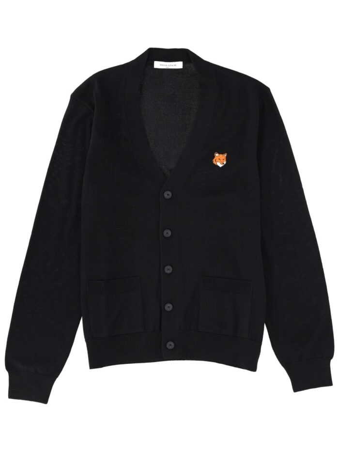 Maison Kitsune "FOX HEAD" CARDIGAN