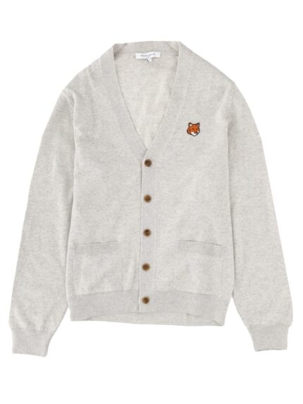 Maison Kitsune "FOX HEAD" CARDIGAN