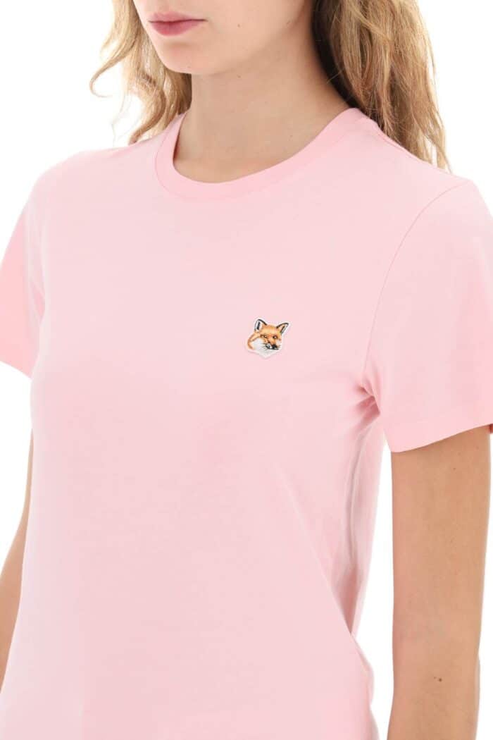 Maison Kitsune Fox Head Crew-neck T-shirt