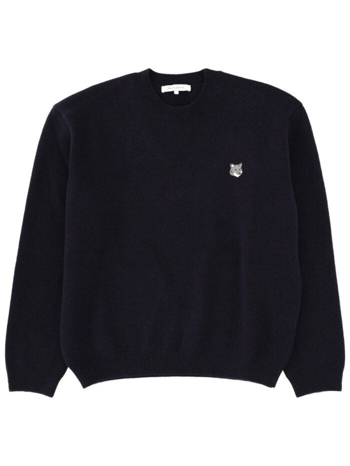 Maison Kitsune "FOX HEAD MILAN" SWEATER