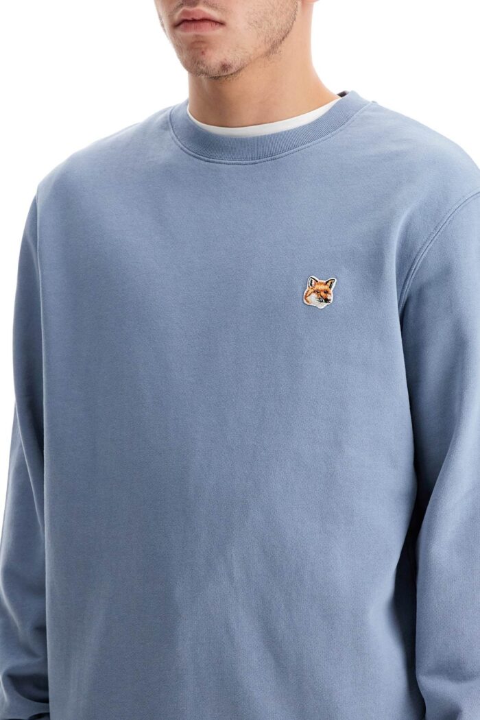 MAISON KITSUNE 'fox Head Patch Sweatshirt With