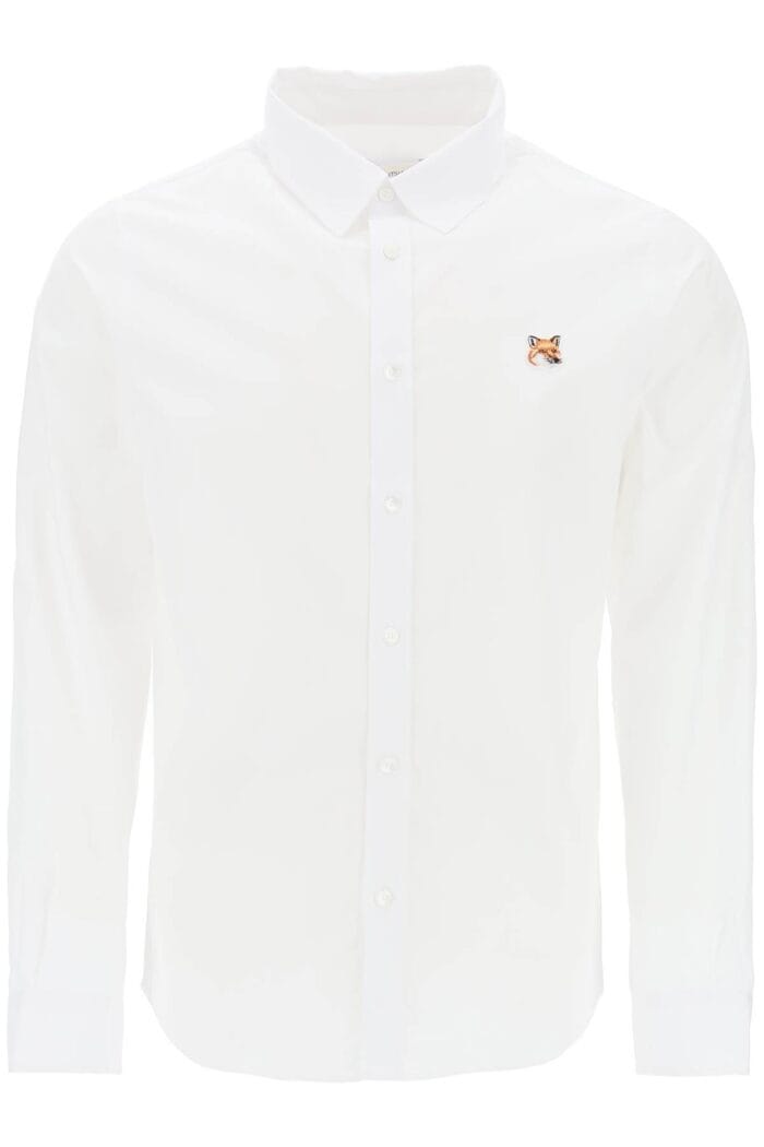 MAISON KITSUNE Fox Head Poplin Shirt