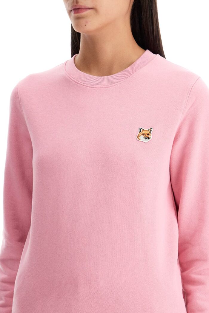 MAISON KITSUNE Fox Head Regular Fit Unisex Sweatshirt