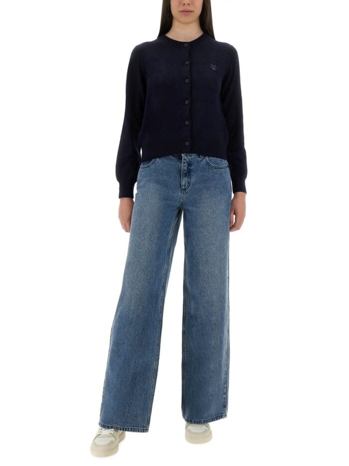 Maison Kitsune FOX PATCH CARDIGAN