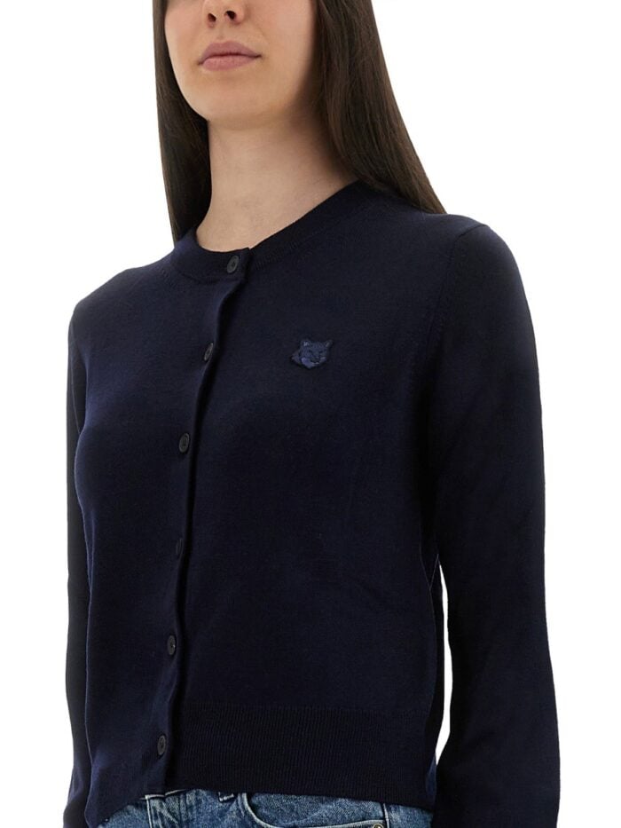 Maison Kitsune FOX PATCH CARDIGAN