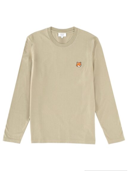 Maison Kitsune LONG SLEEVE "FOX HEAD" T-SHIRT