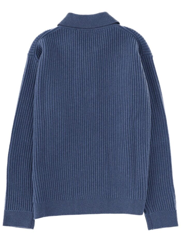 Maison Kitsune LONG-SLEEVED POLO SHIRT