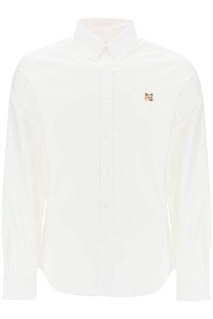 MAISON KITSUNE "mini Fox Head Oxford Shirt"