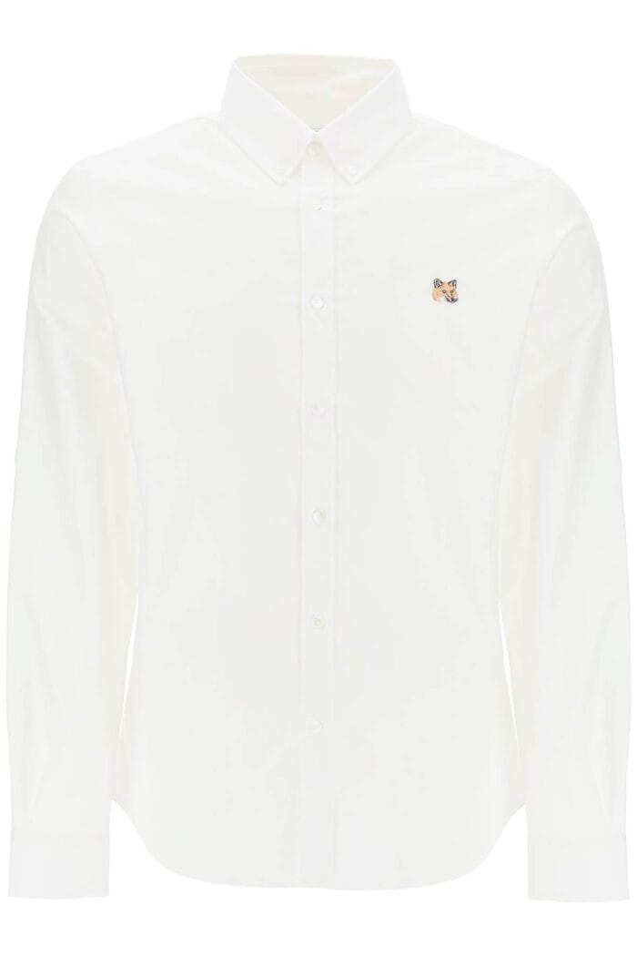 MAISON KITSUNE "mini Fox Head Oxford Shirt"