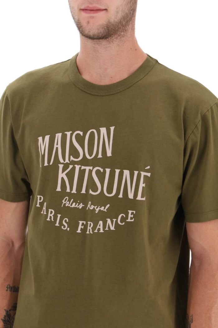 Maison Kitsune 'palais Royal' Print T-shirt