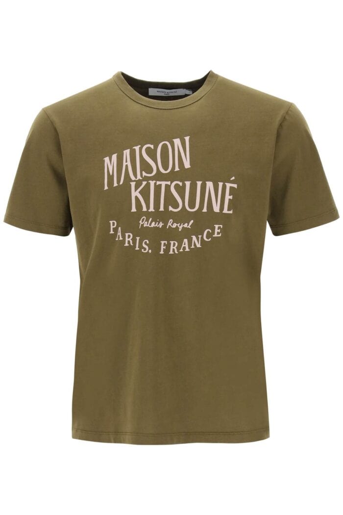 Maison Kitsune 'palais Royal' Print T-shirt