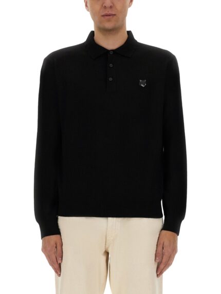 Maison Kitsune POLO SHIRT "FOX HEAD"
