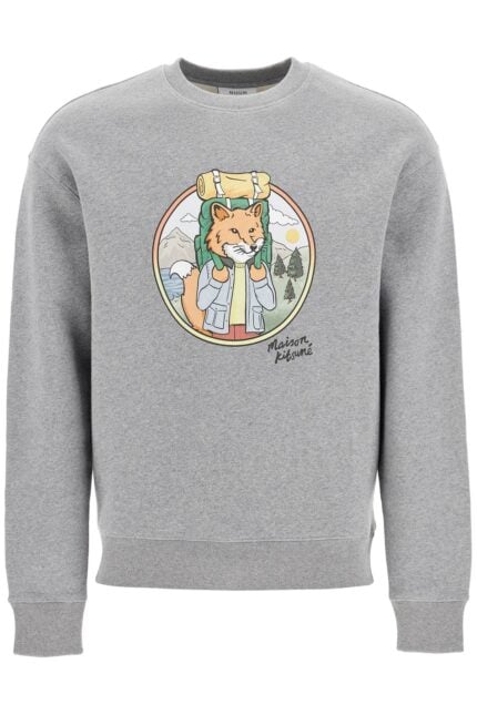 MAISON KITSUNE "rambling Fox Print Sweat