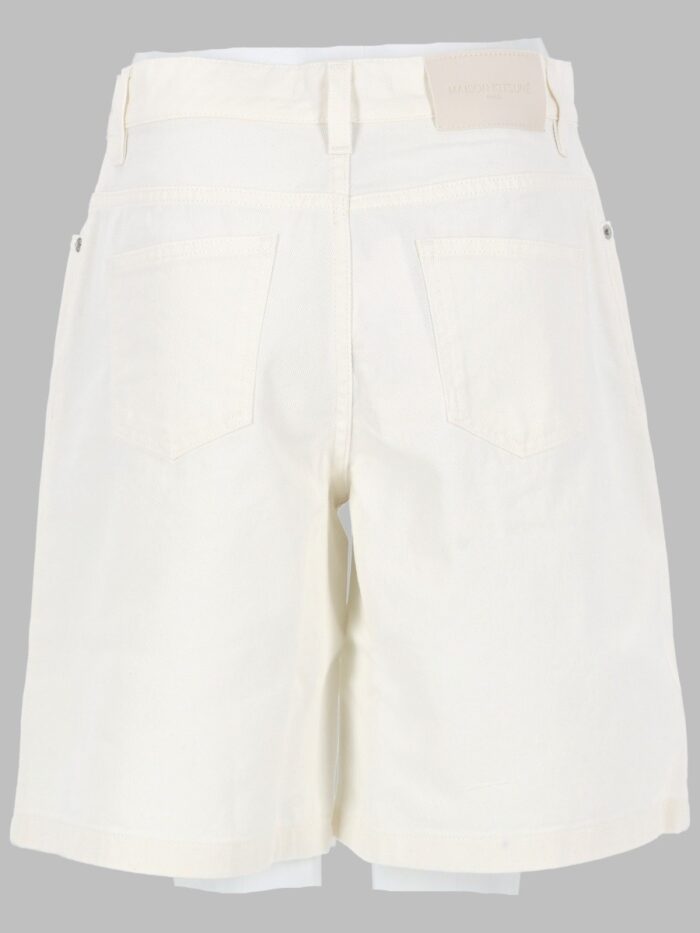 Maison Kitsune SHORTS IN DENIM