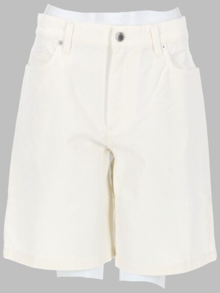 Maison Kitsune SHORTS IN DENIM