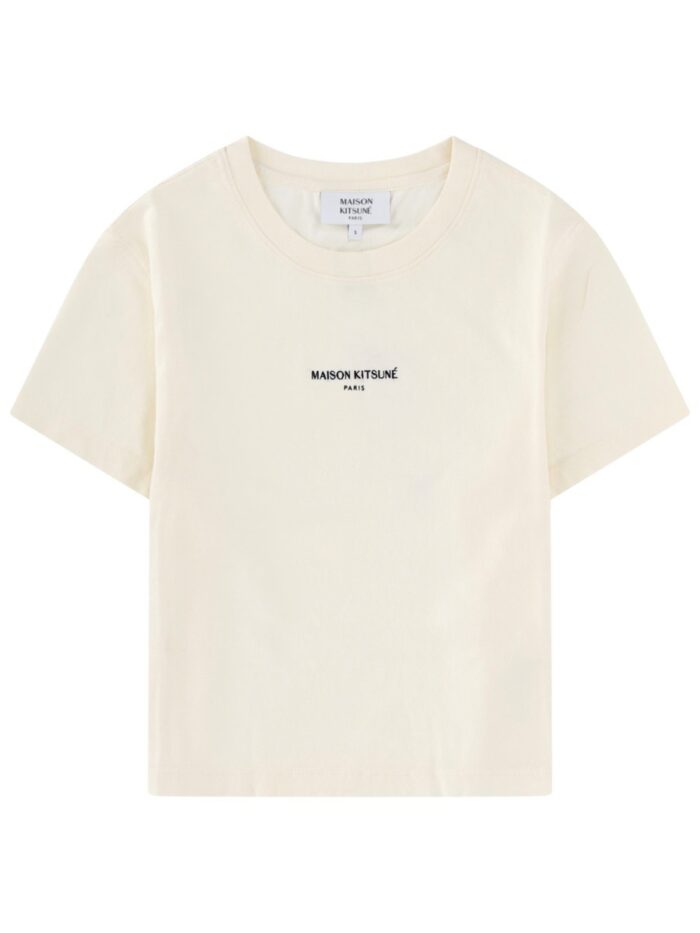 Maison Kitsune T-SHIRT CON LOGO