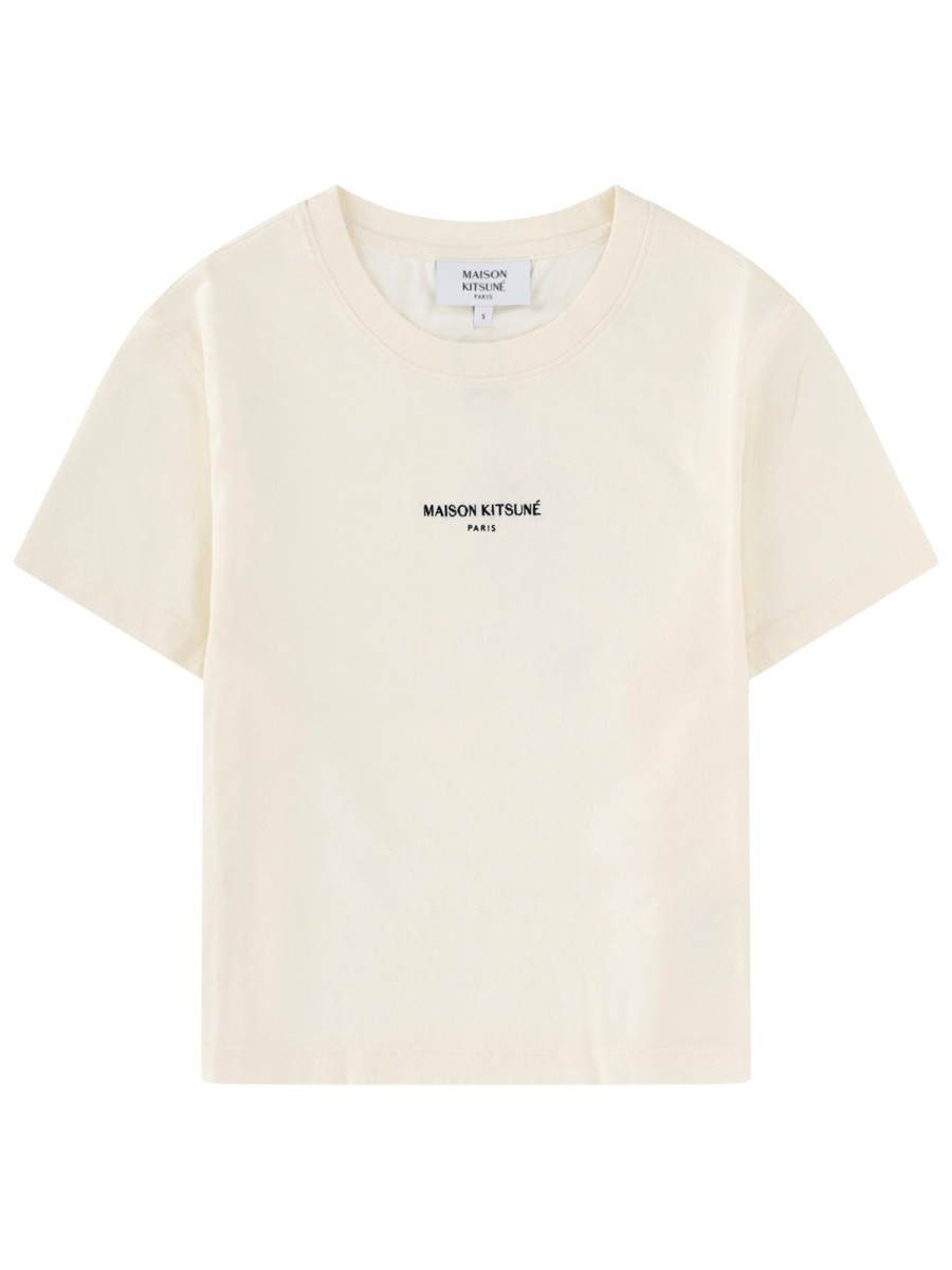 Maison Kitsune T-SHIRT CON LOGO
