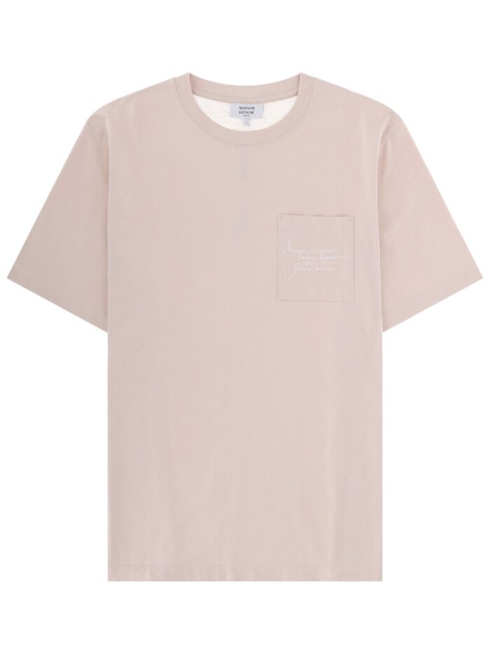 Maison Kitsune T-SHIRT "POETIC SCRIPT"