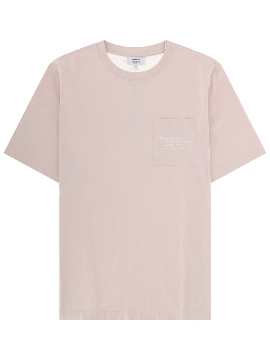 Maison Kitsune T-SHIRT "POETIC SCRIPT"
