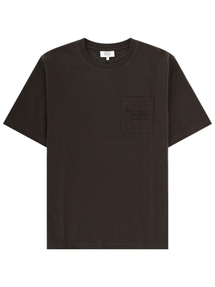 Maison Kitsune T-SHIRT "POETIC SCRIPT"