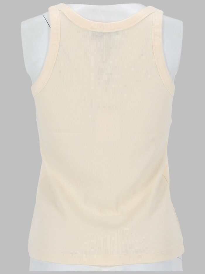 Maison Kitsune TANK TOP CON LOGO
