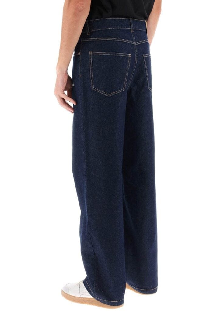 Maison Kitsune Wide Leg Jeans