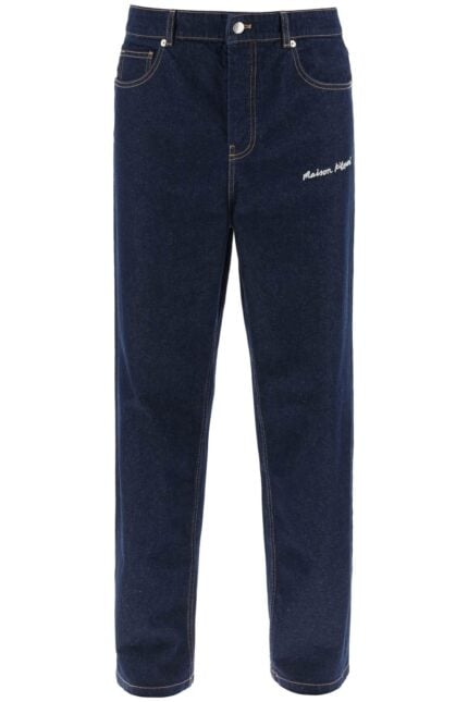 Maison Kitsune Wide Leg Jeans